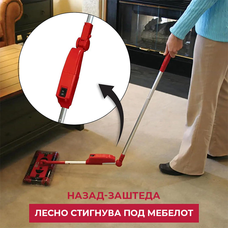 Swivel Sweeper – Безжичен Чистач за Лесно и Брзо Чистење